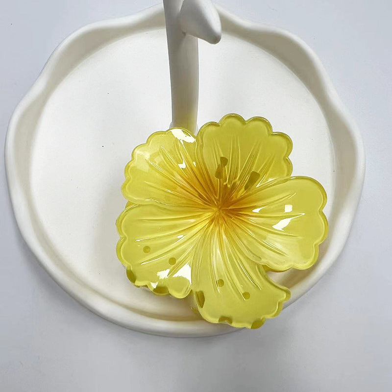 Wholesale Curly Flower Women's Fashion High-end Women's Shark Clip Hair Accessories