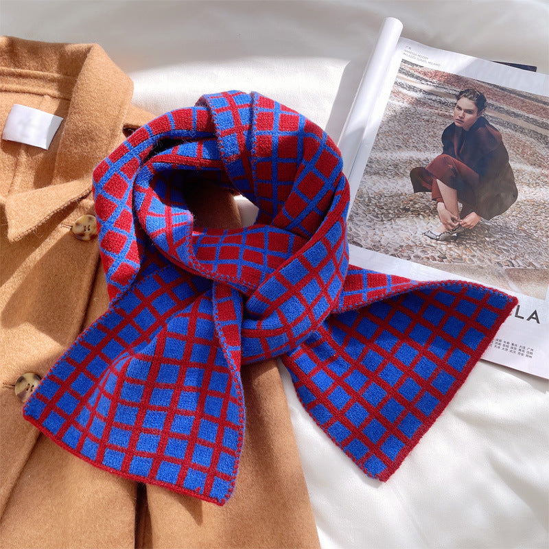 Wholesale Autumn and Winter Knitted Wool Scarf