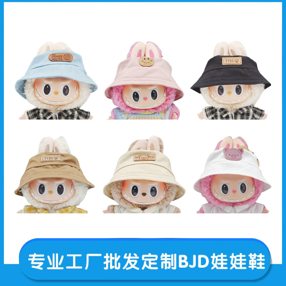 Wholesale 10CM cotton doll fisherman hat