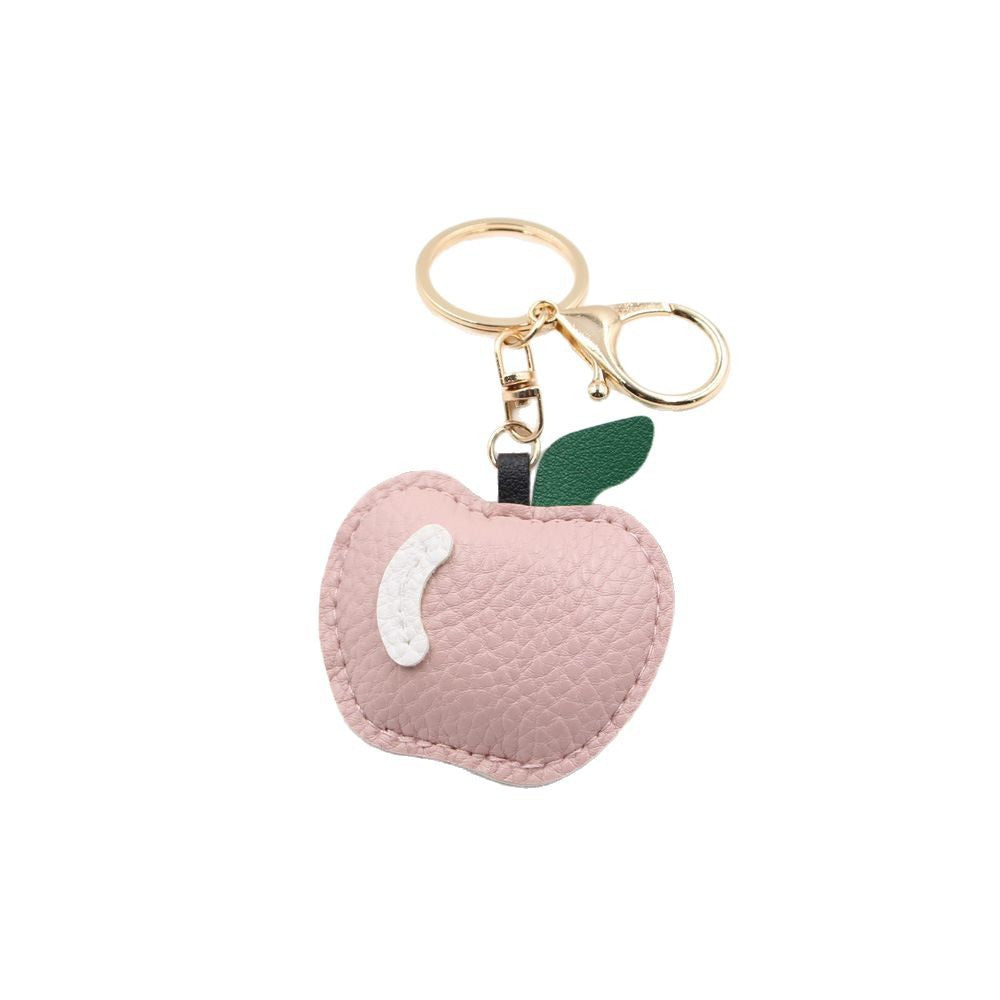 Wholesale Stylish PU Leather Keychain Electroplated Finish Car Key Accessory Bag Charm For Modern Party Favors And Resale