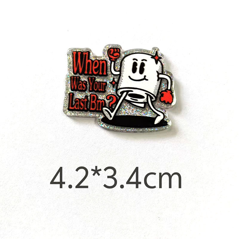 Wholesale 10pcs Cartoon Medical Nurse Acrylic Flatback