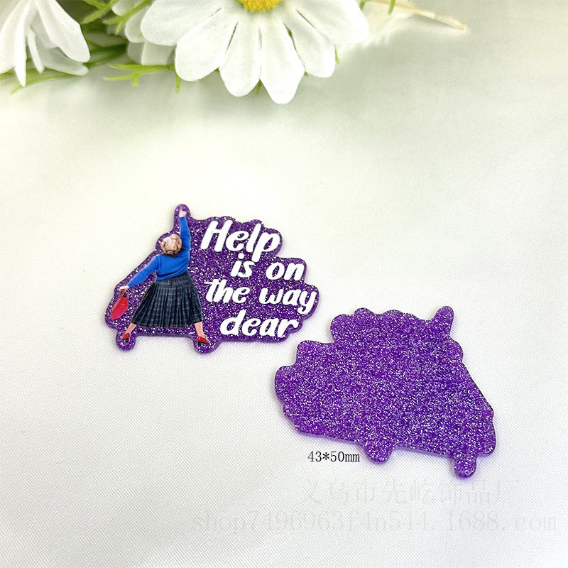 Wholesale 50pcs Loose Powder Cartoon Medical Series Acrylic DIY Patch Accessories