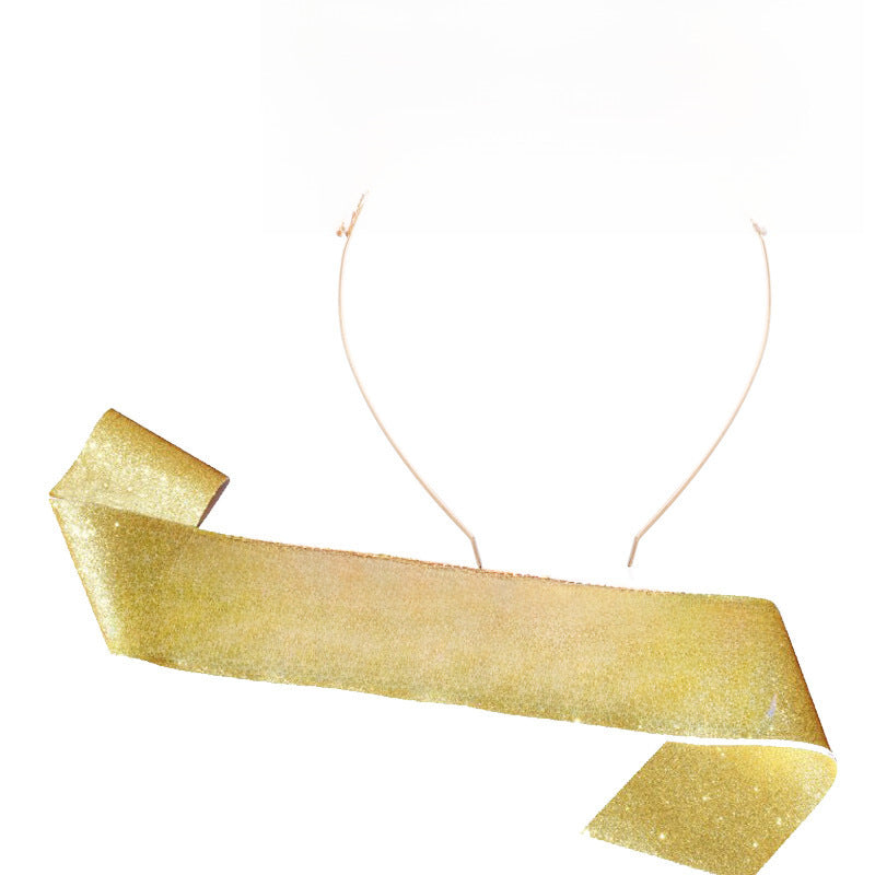 Wholesale BIRTHDAY Party Glitter Colorful Shoulder Belt Ceremony Belt Crown