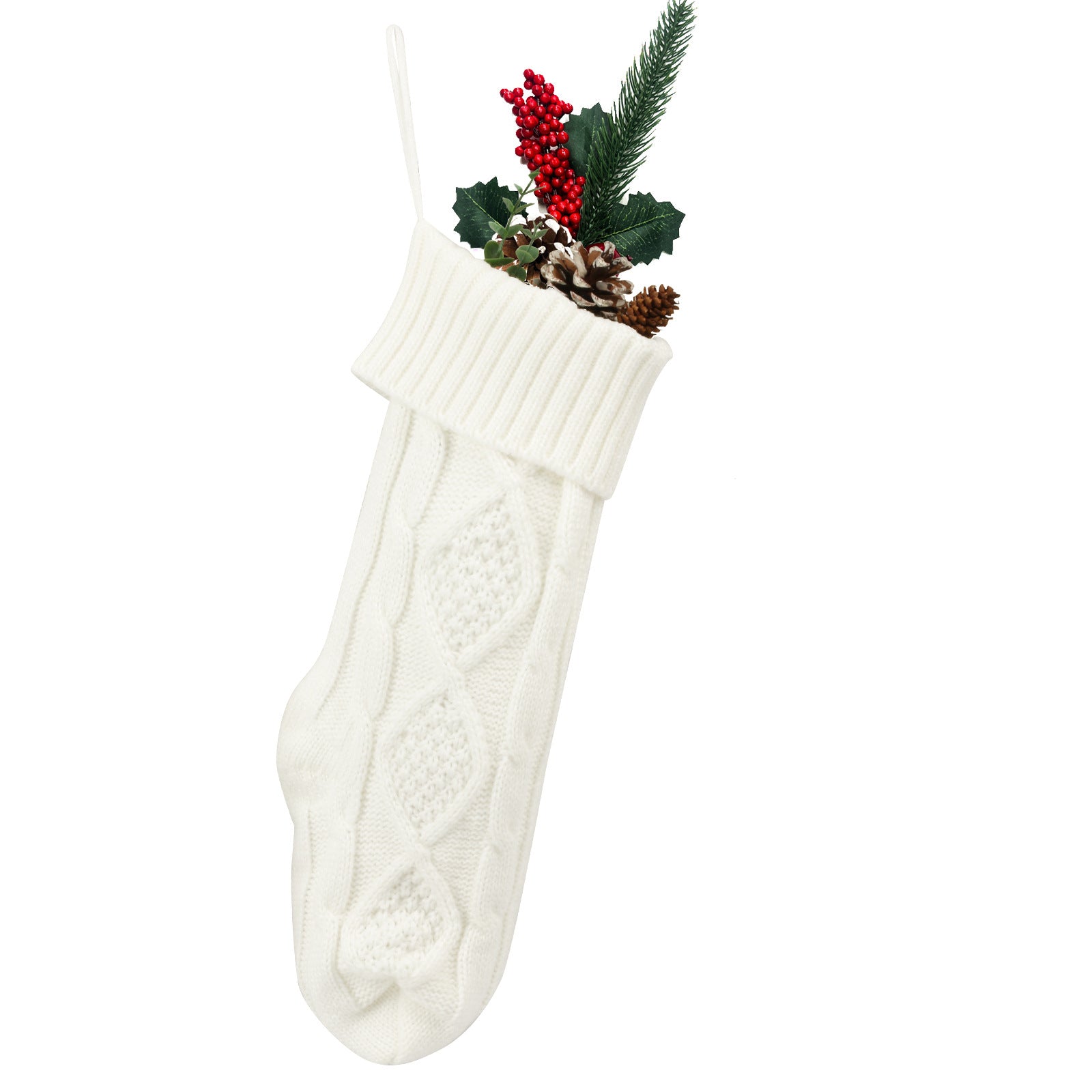Wholesale Large Knitted Woolen Christmas Stockings