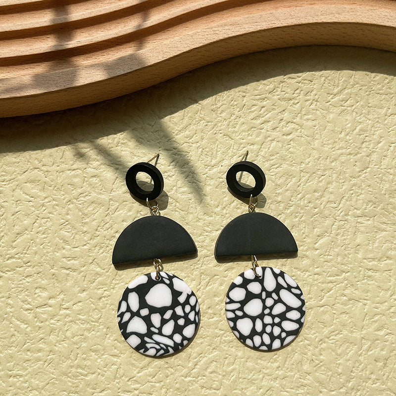 Wholesale of Autumn and Winter Clay Soft Ceramic Earrings