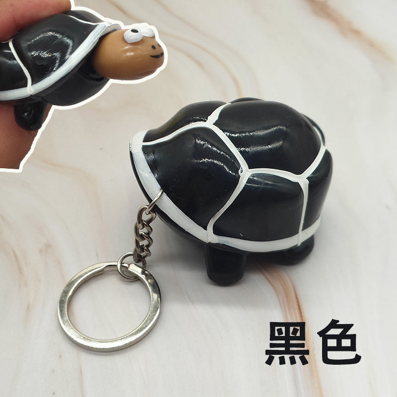 Wholesale Creative Decompression Venting Squeeze Turtle Hand Squeeze Venting Ball Keychain