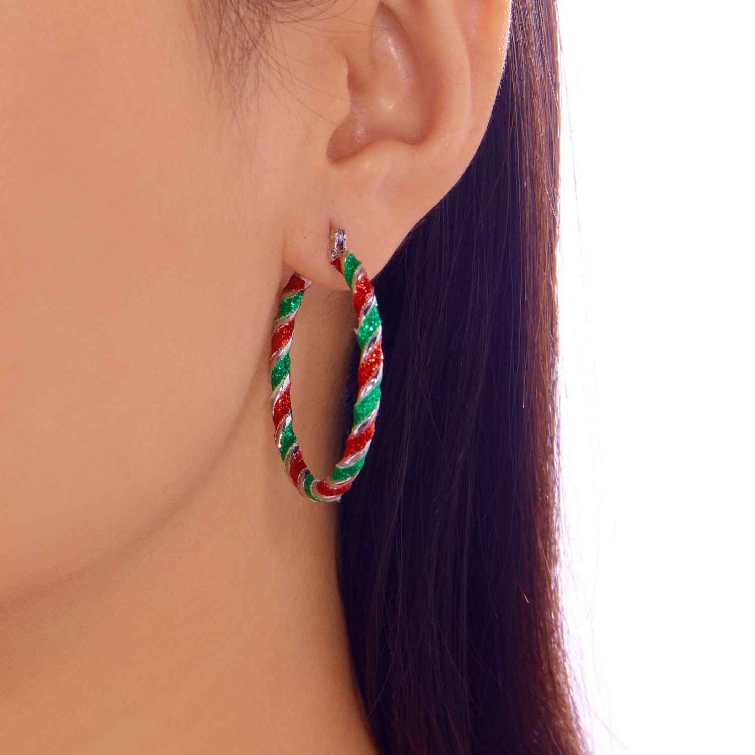 Wholesale Colorful hoop earrings