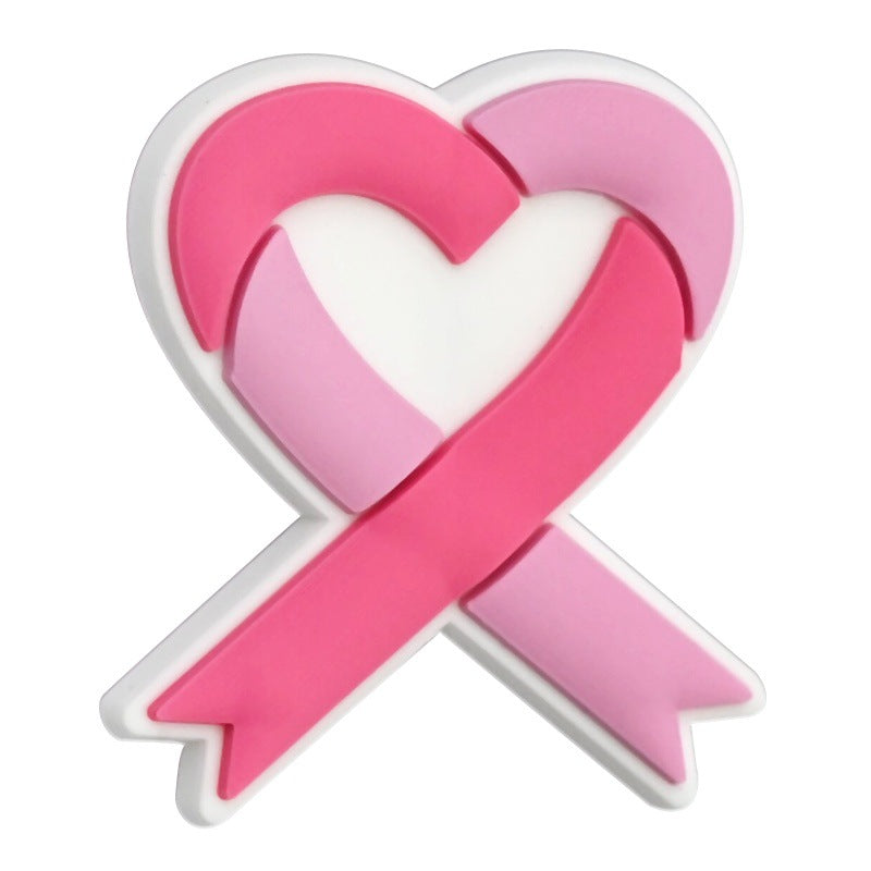 Wholesale Random 100pcs Colorful Ribbon Beads PVC Soft Rubber Beads Focal Beads