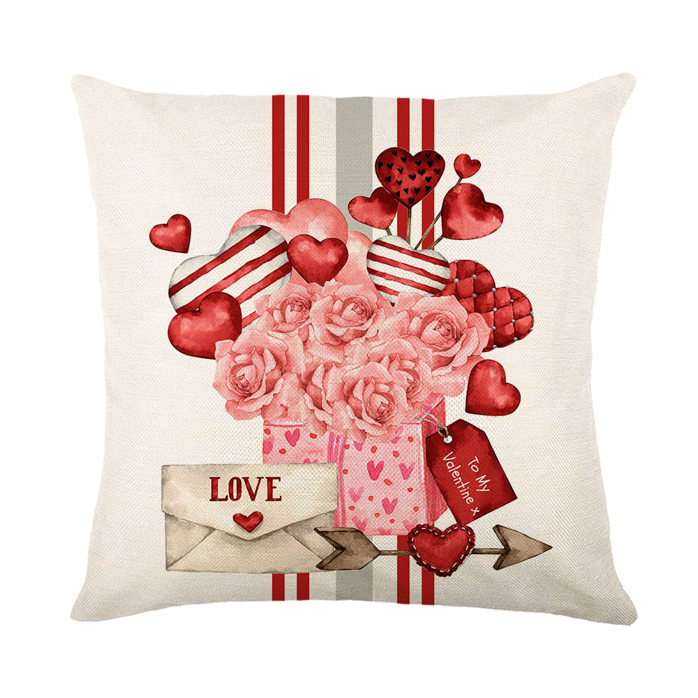 Wholesale Letter Love Valentine's Day Polyester Pillows