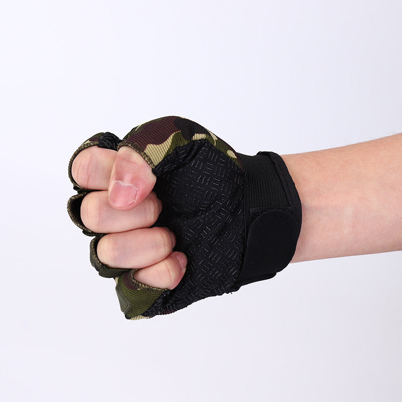 Wholesale Outdoor Sports Epoxy Cloth Glove