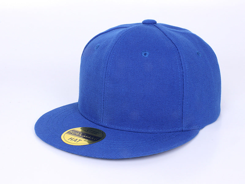 Wholesale solid color light board cap skateboard flat cap dead fly hip-hop blank baseball hat
