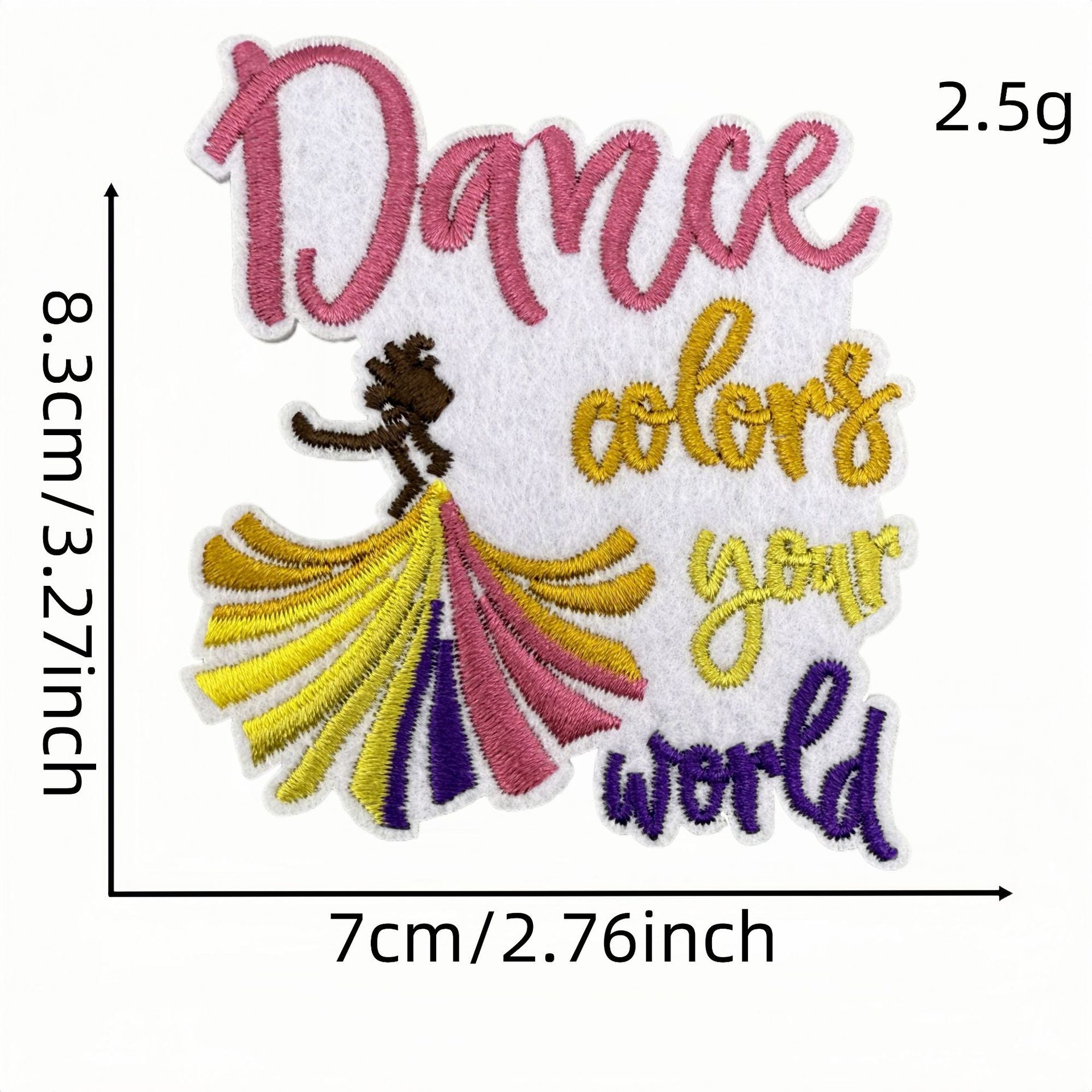 Wholesale Colorful Graffiti Cartoon Ballet Dance Girl DIY Patches