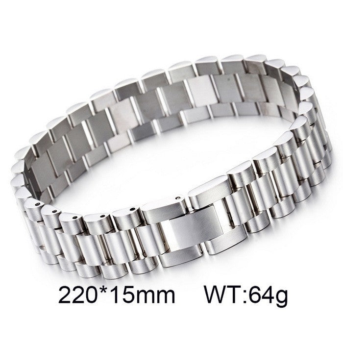Wholesale Popular Stainless Steel Personalized Multi-size Fashion Bracelet