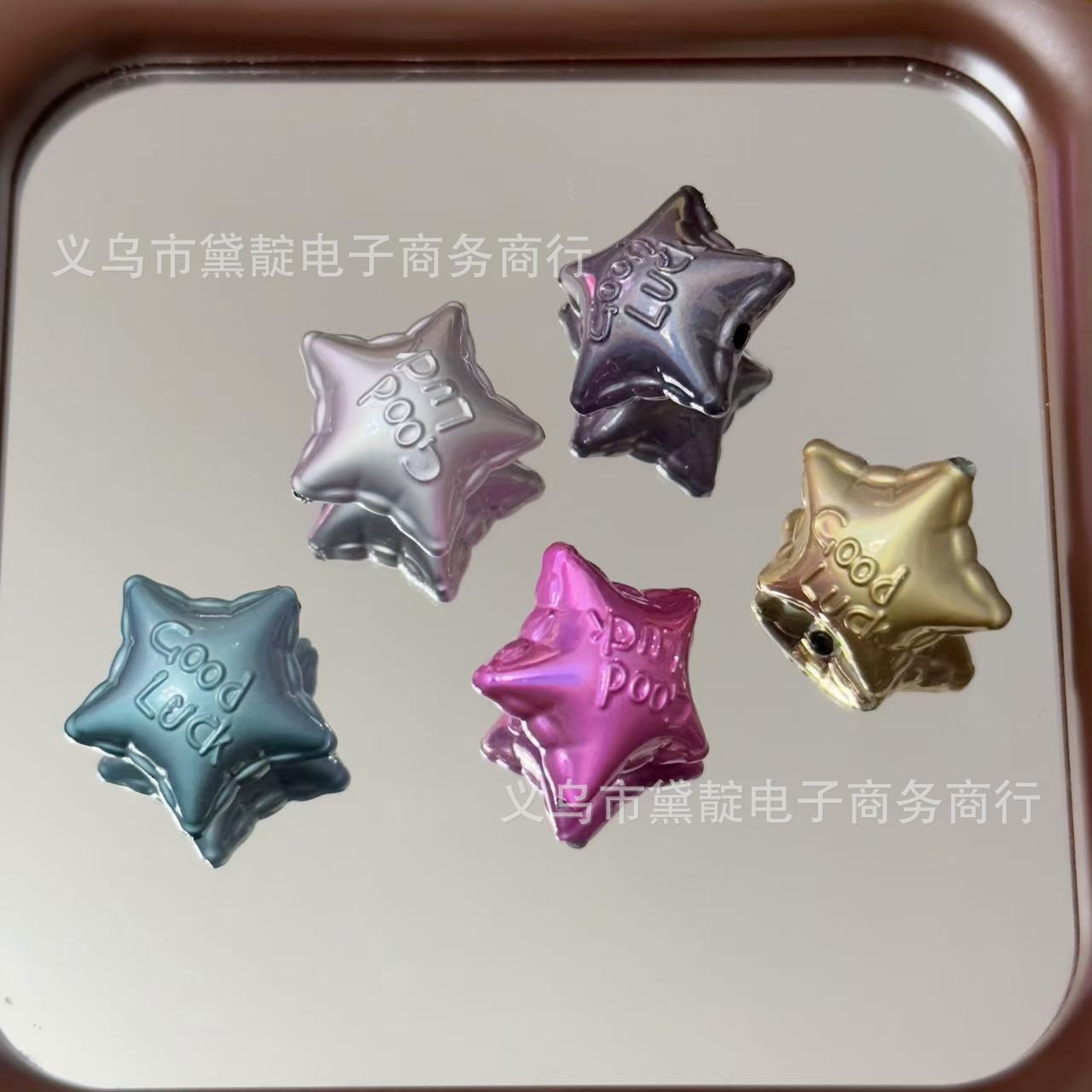 Wholesale 10 pieces of acrylic light bulb beads DIY accessories