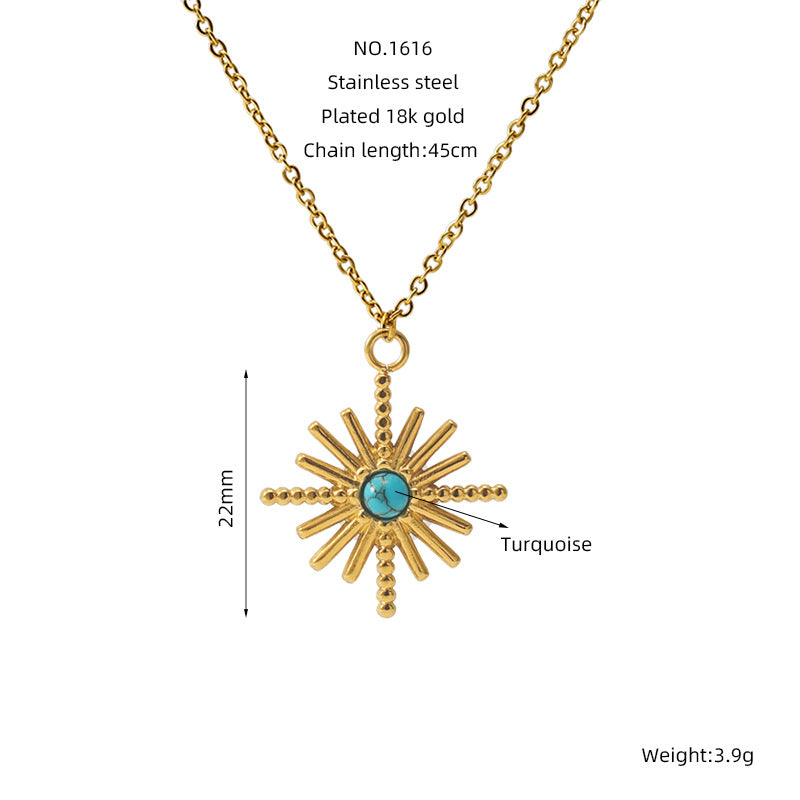 Wholesale Vintage turquoise clavicle necklace