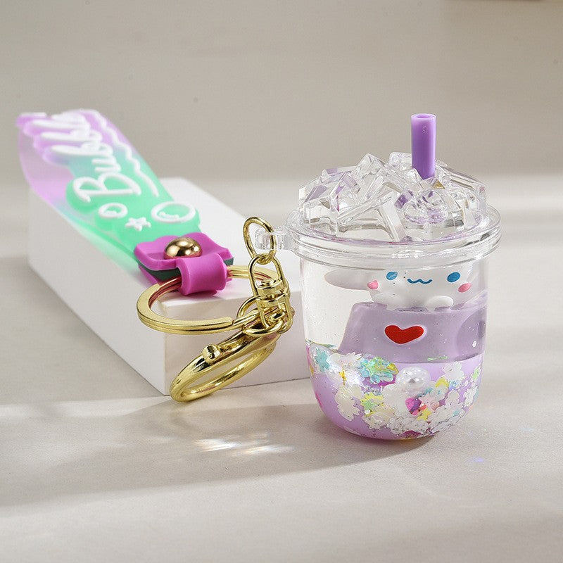 Wholesale Acrylic   Sand Keychain