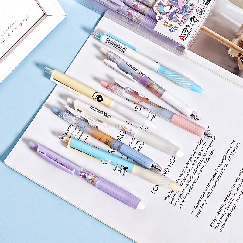 Wholesale 12pcs/pack creative stationery student press gel pen