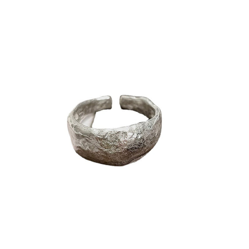 Wholesale Sterling silver hammered handmade men's and women's rings