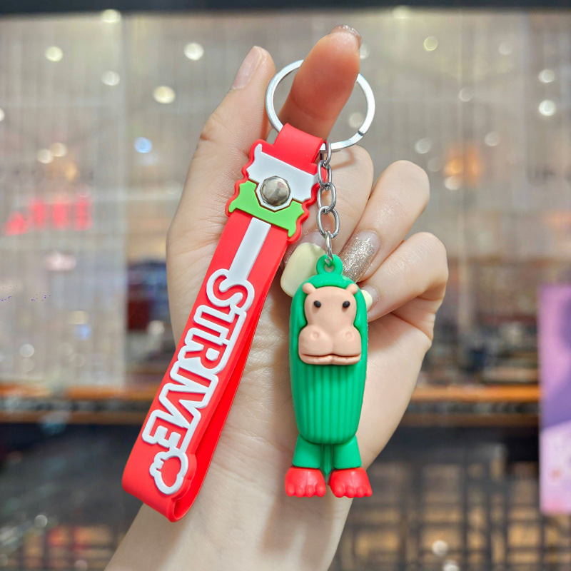 Wholesale Cute cartoon diverse animal Cute Keychain OLY Exclusive