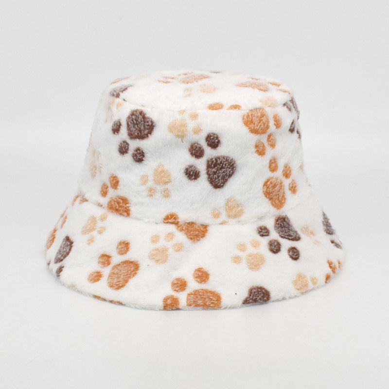 Wholesale Bear Paw Plush Bucket Hat