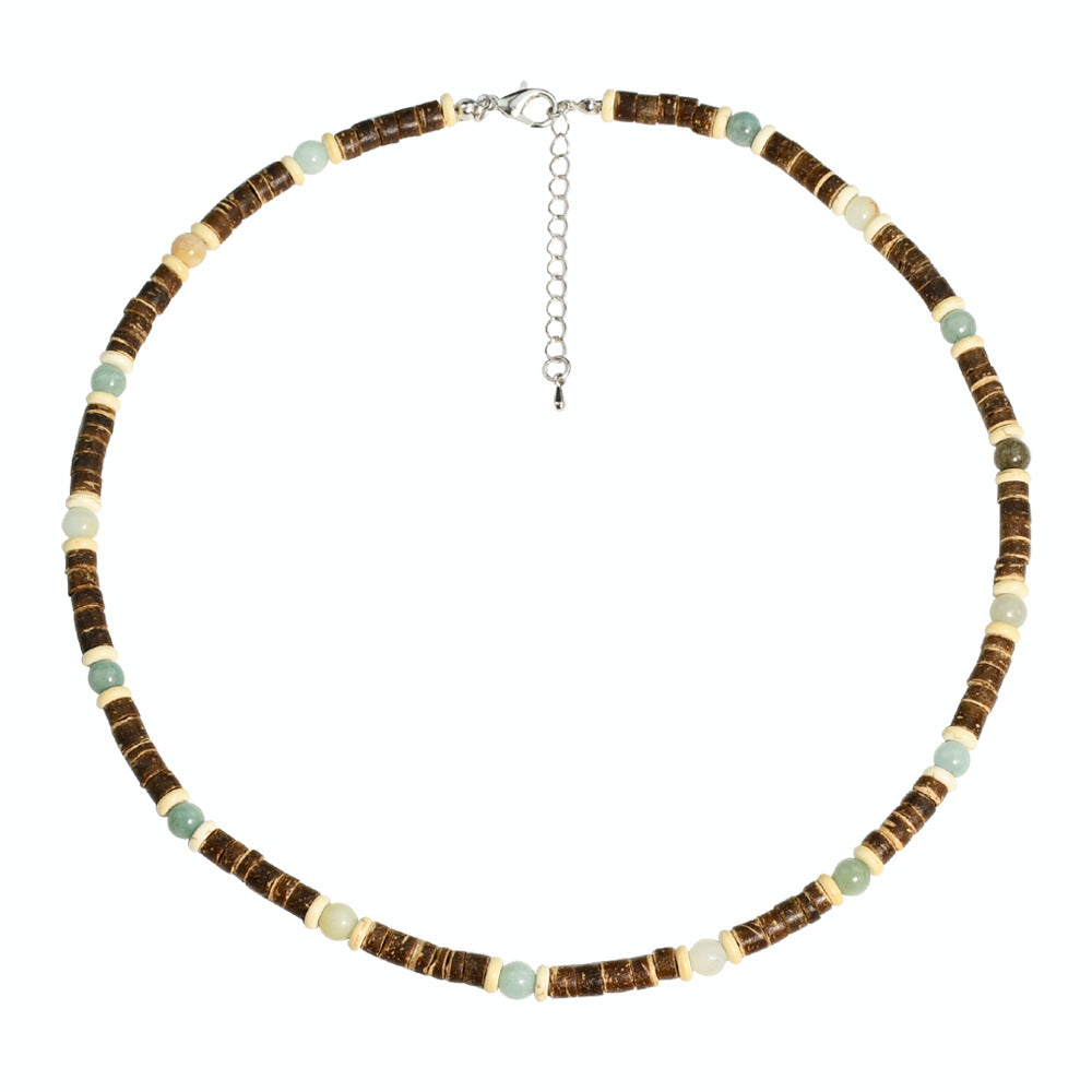 Wholesale  Coconut Shell Wood Beaded Necklace