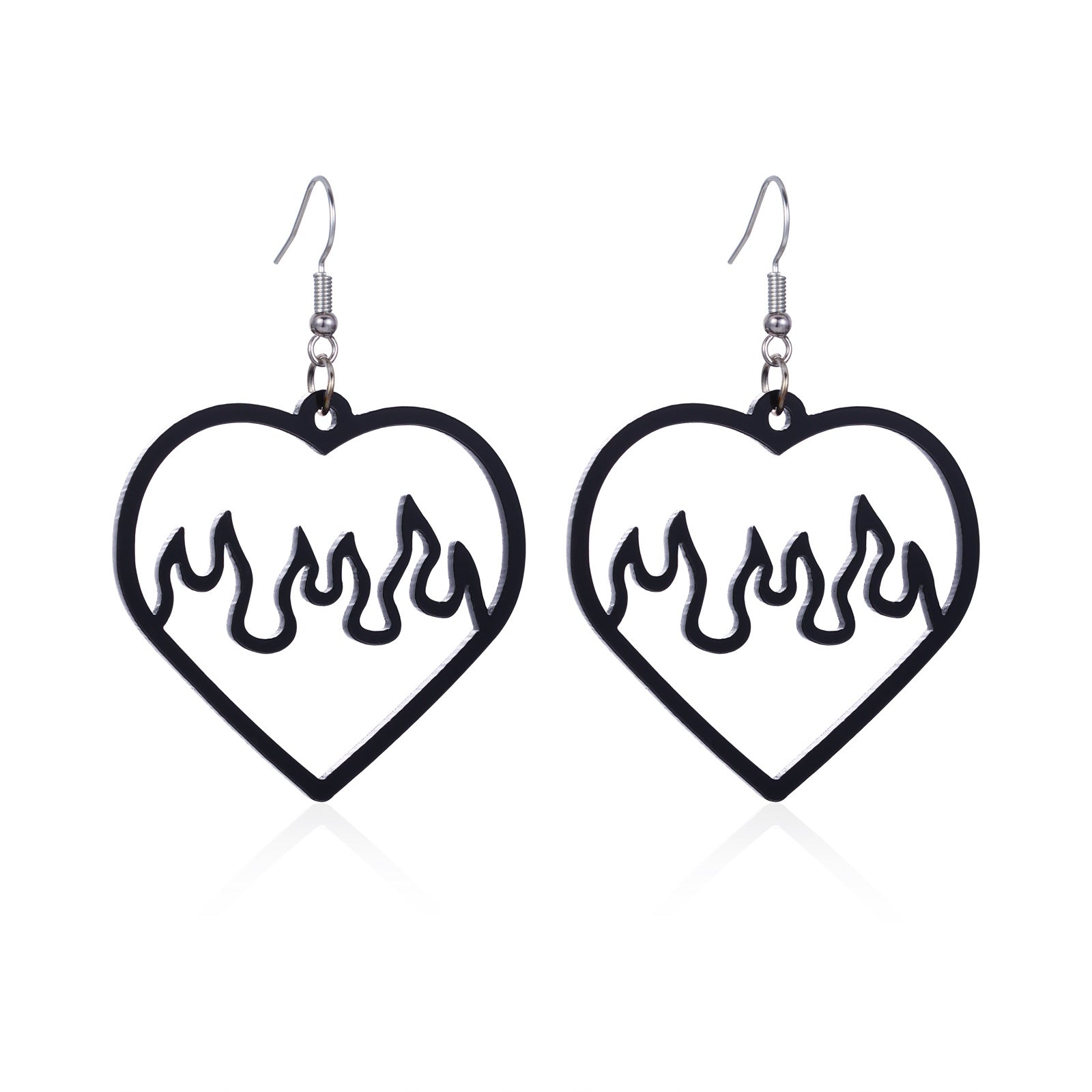Wholesale Handmade Acrylic  Earrings Skull  Web Bat Design Trendy Jewelry Accessory For Party