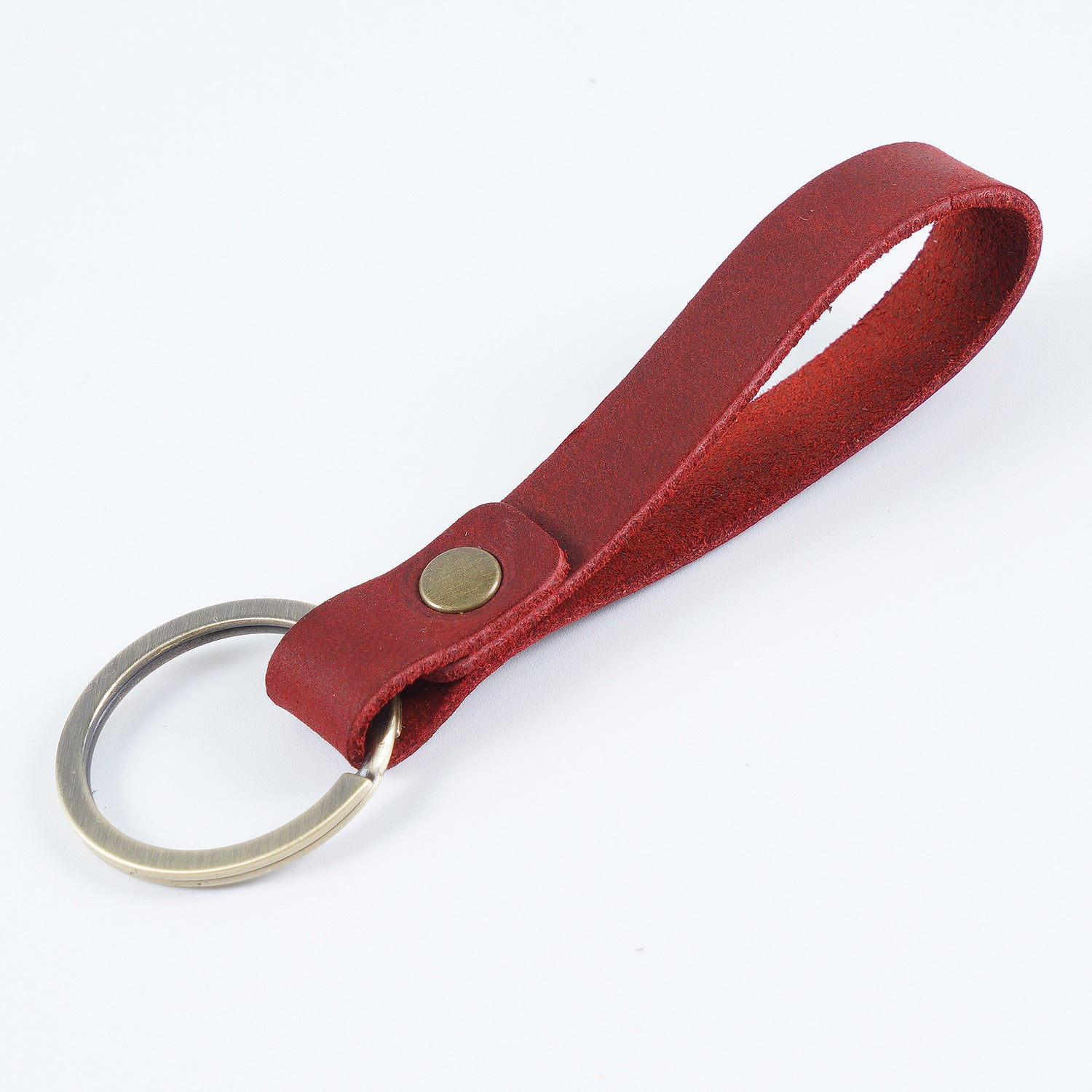 Wholesale Vintage Handmade DIY Leather Keychain