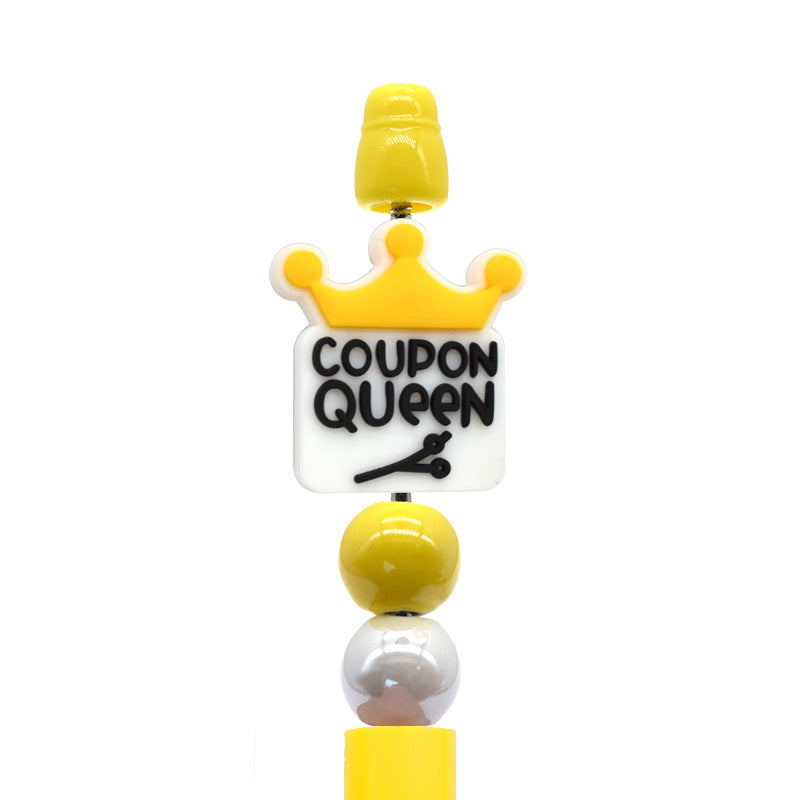 Wholesale Random  100pcs/pack Cartoon Love Mom Beads Focal Beads