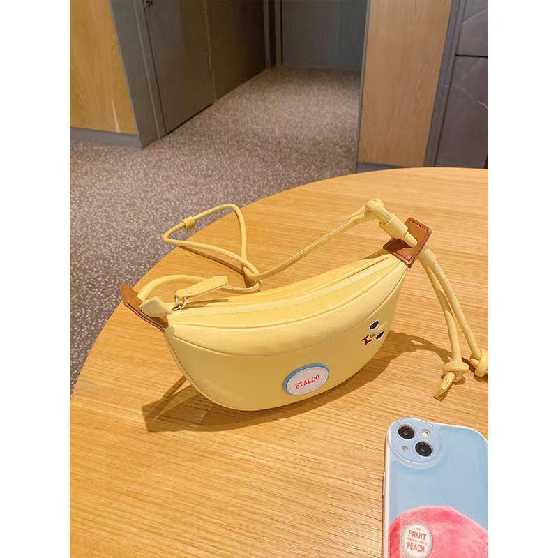 Wholesale Banana Bag Adjustable Mini Shoulder Crossbody Bag Dumpling Bag