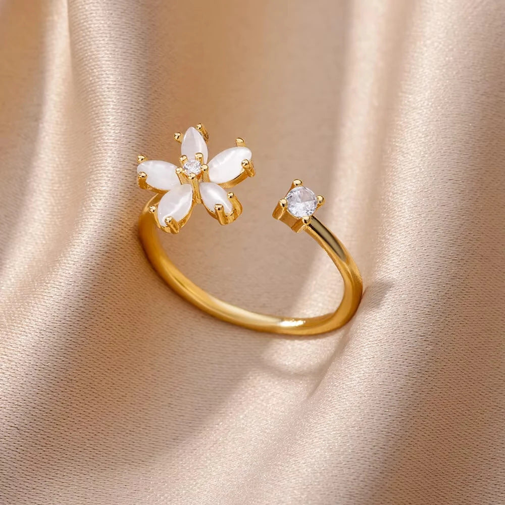 Wholesale Stainless Steel Ring Niche Design Luxury Ring