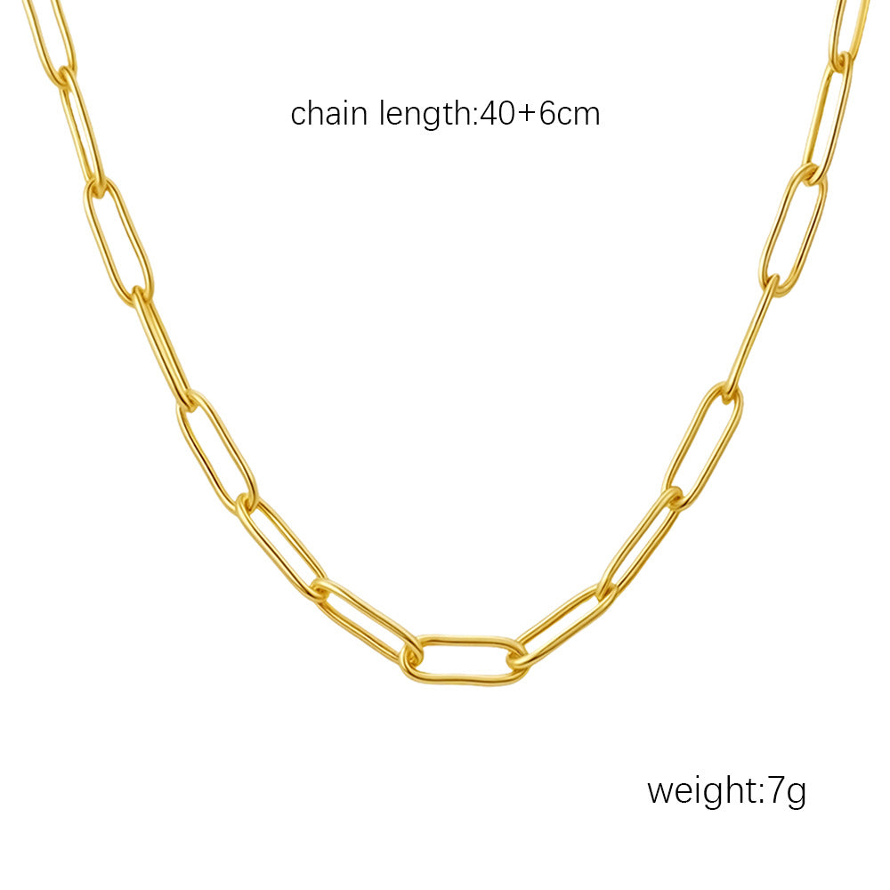 Wholesale Vacuum Necklace Jewelry Chain DIY Accessories