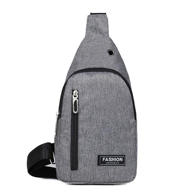 Wholesale Men's Chest Bag Water-repellent Oxford Cloth Sports Shoulder Bag Crossbody Bag