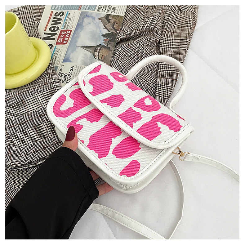 Wholesale Leopard Print PU Shoulder Bag Handbag