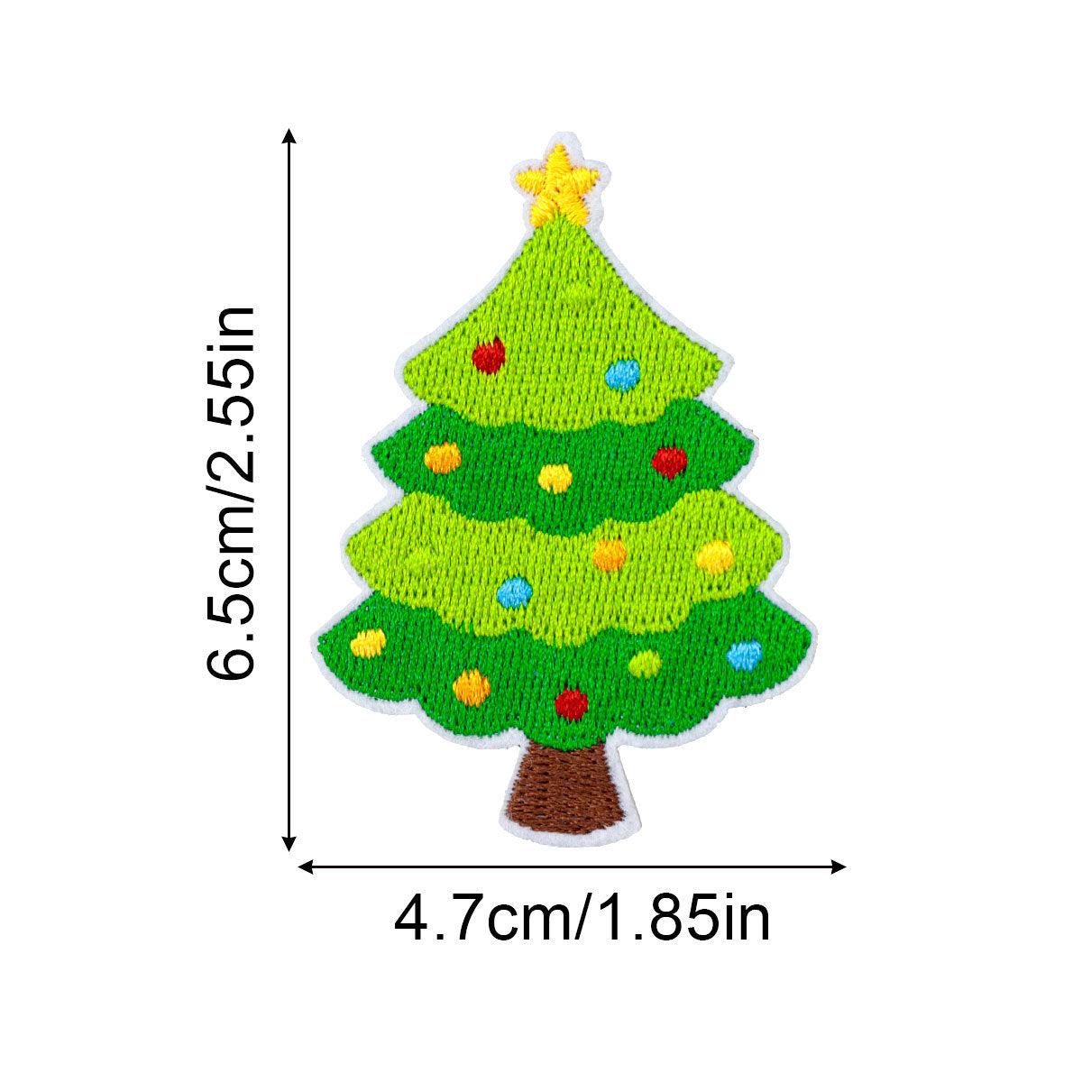 Wholesale Christmas embroidery patches