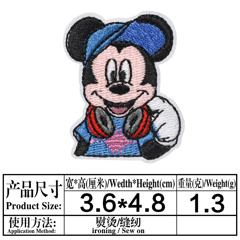 Wholesale classic cartoon cloth stickers DIY patches OLY Exclusive