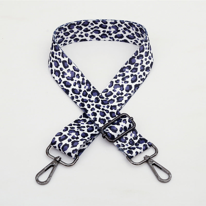 Wholesale Leopard Pattern Wide Shoulder Strap Polyester Adjustable Women's Bag Strap