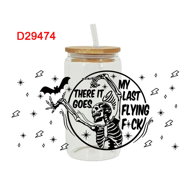 Wholesale UV Transfer Paste Glass Crystal Label Crystal Paste 16OZ UV DTF WRAPS
