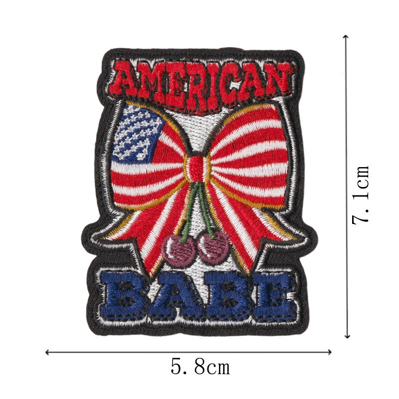 Wholesale 250Th Anniversary USA Flag Eagle Statue Of Liberty Embroidered Patch Set 16 Iron On Coat Patches Gift