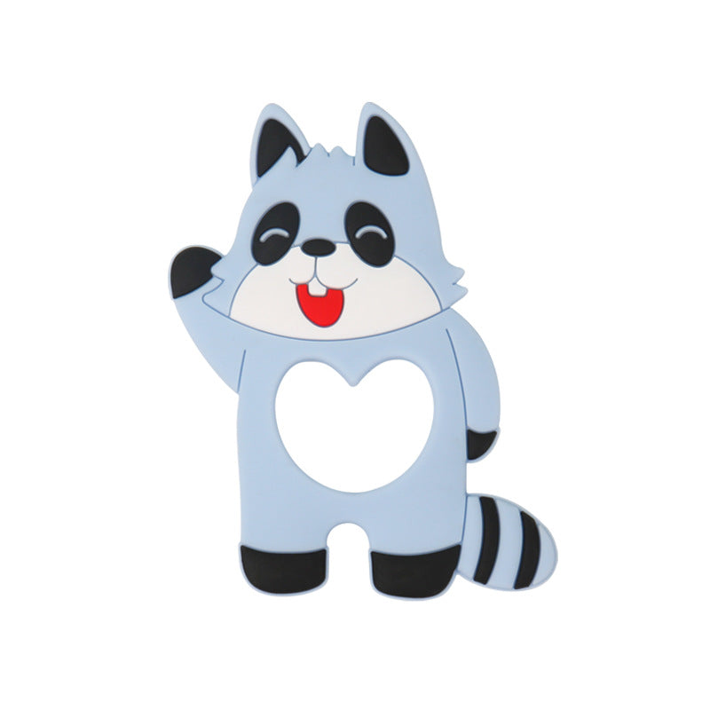 Wholesale 10PCS/PACK Silicone Cartoon Animal Teething Stick