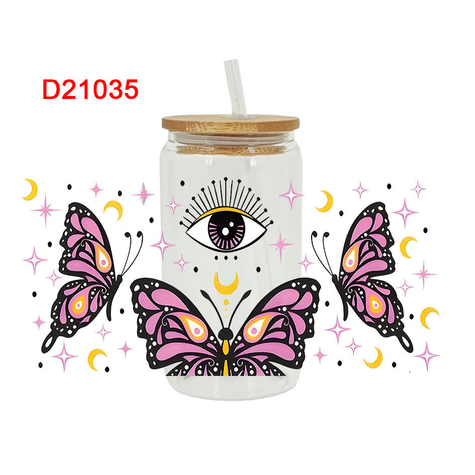 Wholesale UV Transfer Paste Glass Crystal Label Crystal Paste 16OZ UV DTF WRAPS