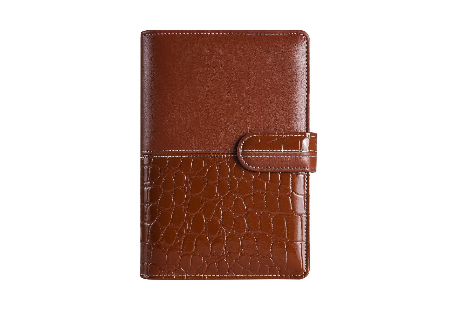 Wholesale Macaron A6 PU Spliced Cash Budget Loopbook