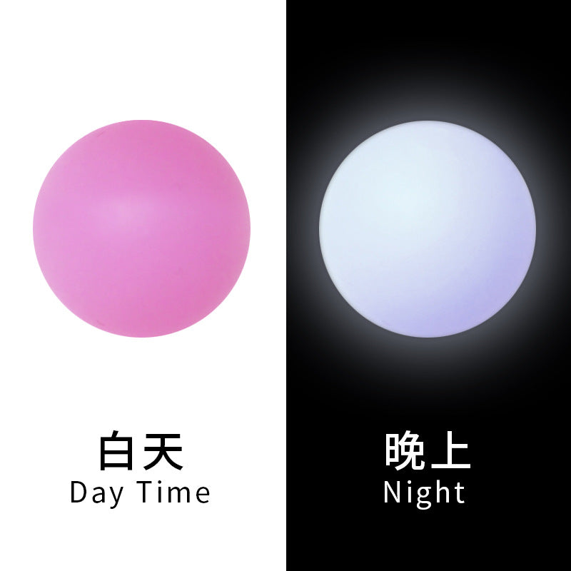 Wholesale 100pcs DIY Silicone Luminous Beads Colorful Fluorescent Beads