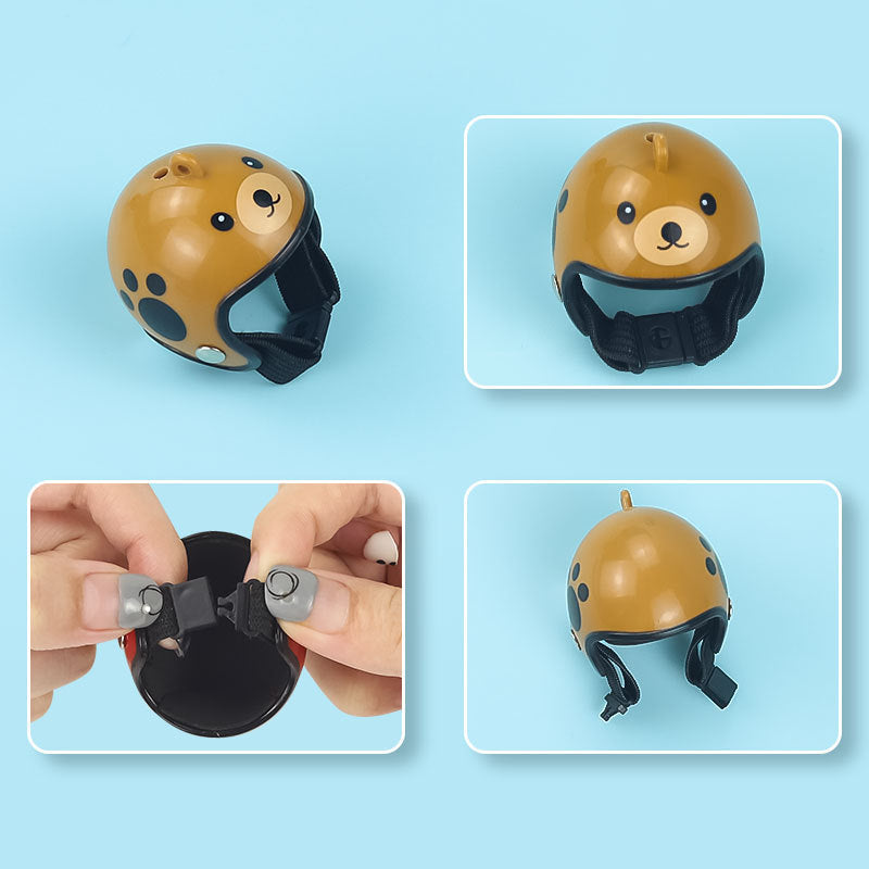 Wholesale creative new funny protective chicken helmet hen hat bird hat head cover pet supplies