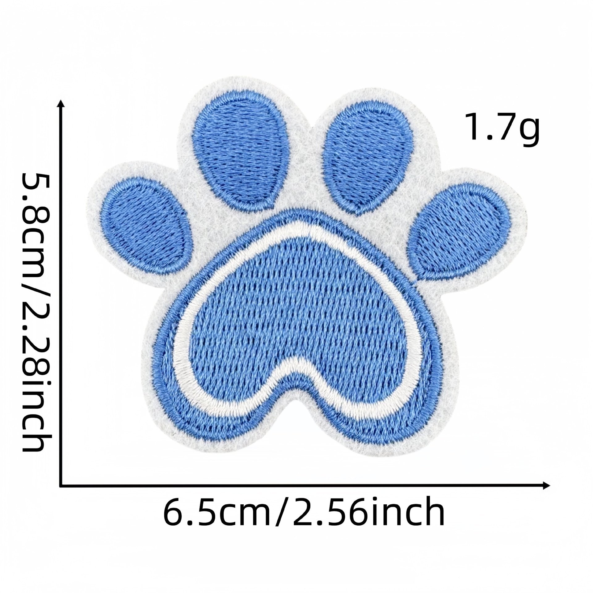 Wholesale Blue series cartoon embroidery DIY patches