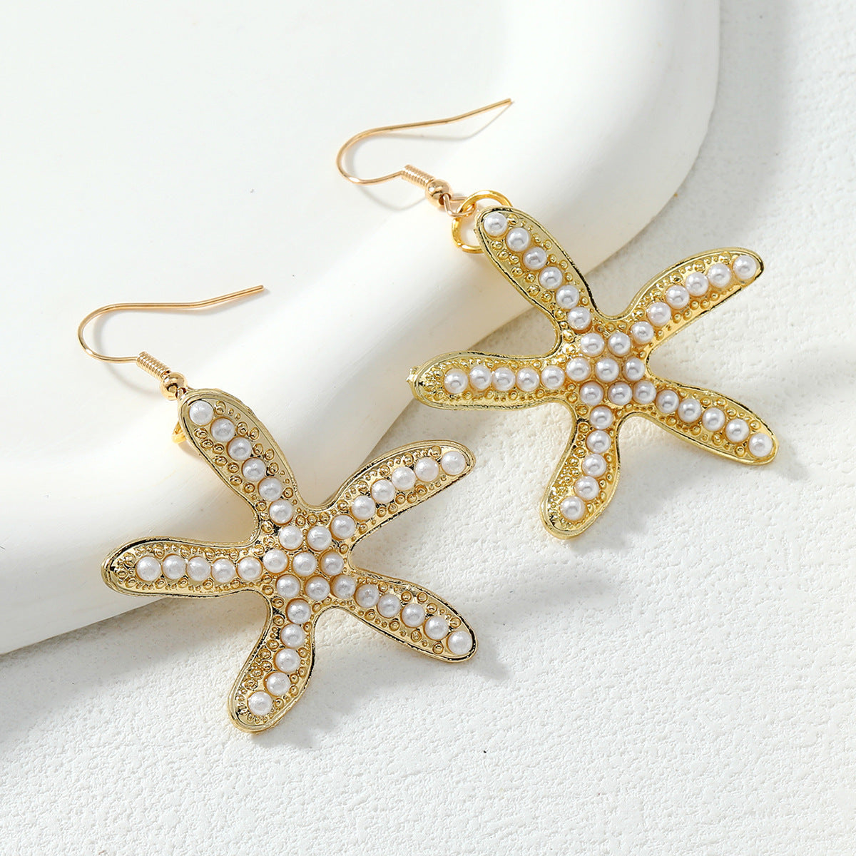 Wholesale Conch shell earrings exaggerated earrings summer