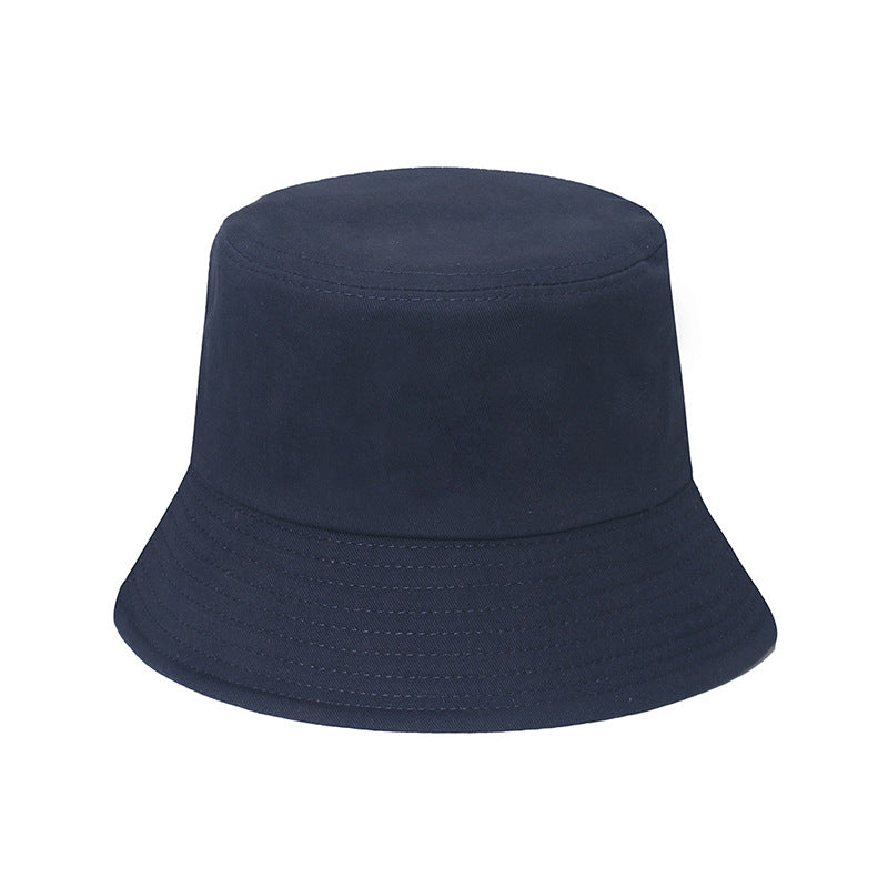 Wholesale Solid Color Fisherman Hat Simple Sunshade Outdoor Sun Protection Polyester Sun Hat