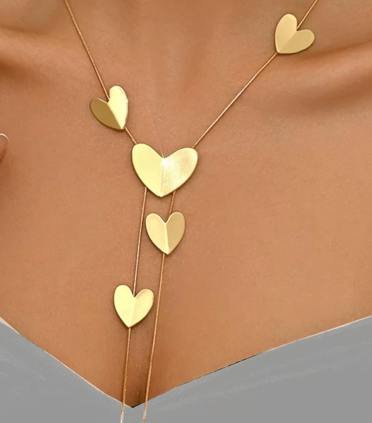 Wholesale Long Necklace Trendy Jewelry  Necklace Stainless Steel Necklace