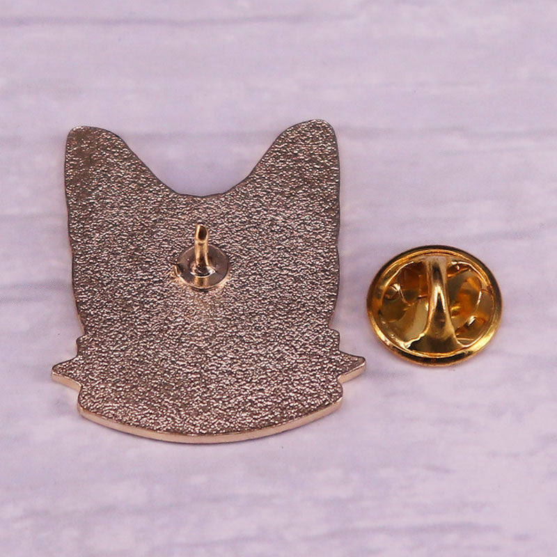 Wholesale Cute Black Cat Badge Cartoon Clothes Backpack Accessories Brooch