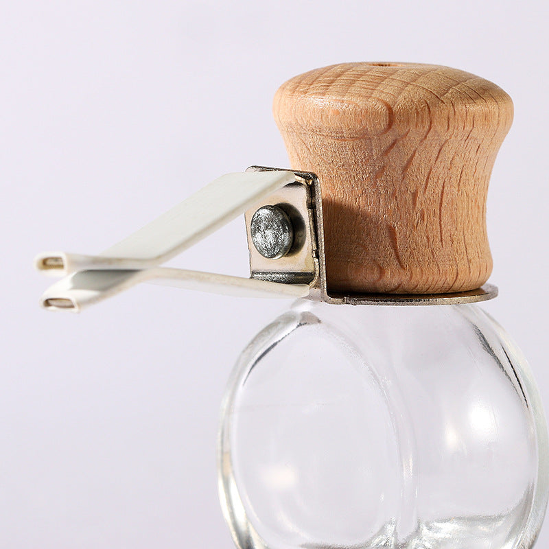 Wholesale Car Air Conditioner Air Outlet Clip Aromatherapy Glass Bottle