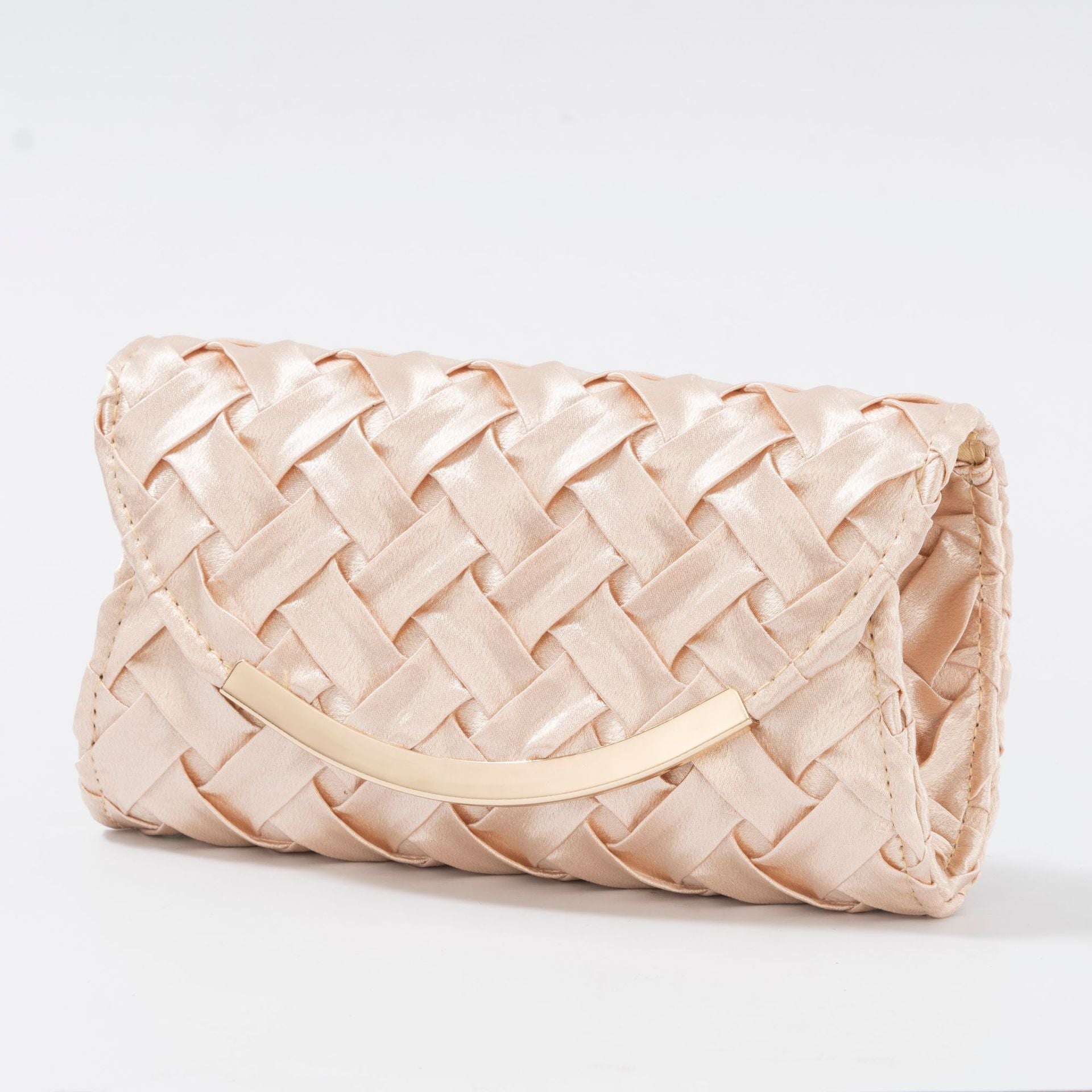 Wholesale Champagne Color Versatile Exquisite Folding Handbag